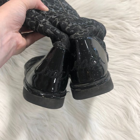 COACH Nikole Optic C Faux Fur Winter Boot SZ 6 - Picture 5 of 7